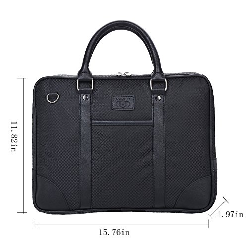 Bolsa profesional de nylon para mujeres con un compartimento para portátil de 15,6 pulgadas.