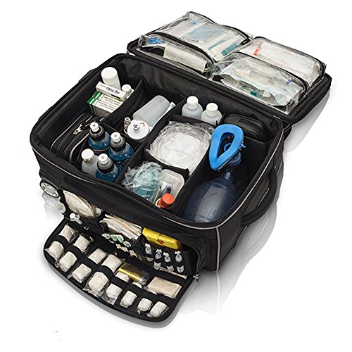 El maletín del médico de Elite Sport con espacio de almacenamiento que se puede ajustar a sus necesidades.