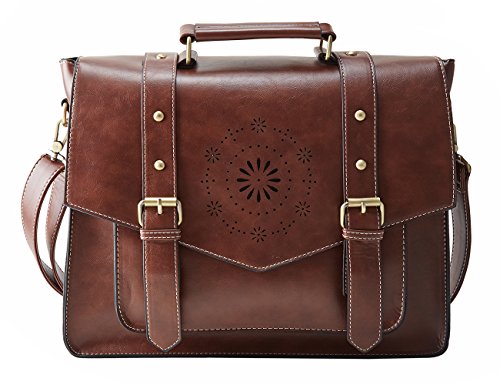 Femenino Ecosusi bolso de cuero Pu con un diseño suave y retro