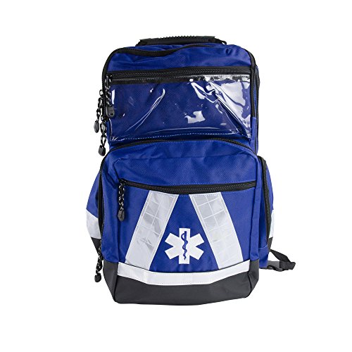 mochila deportiva médica azul